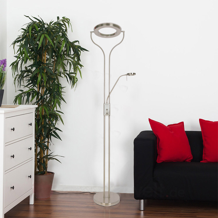 Double Elbow Mother And Son Floor Lamp