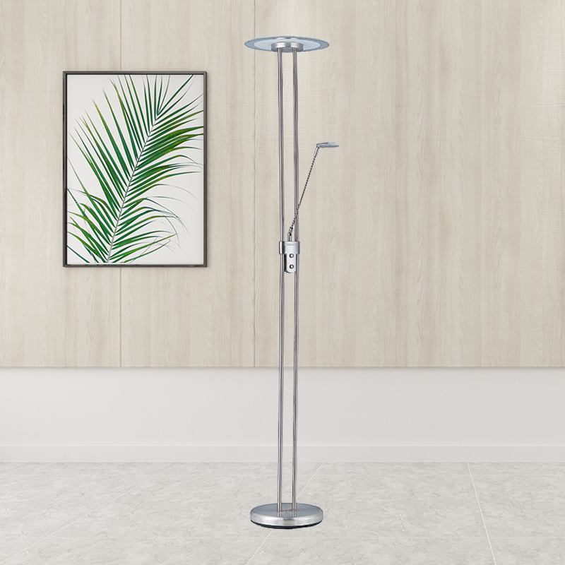 Double Tube Mother And Son Floor Lamp