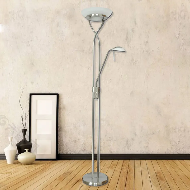 Double Tube Rotation Son-mother Floor Lamp