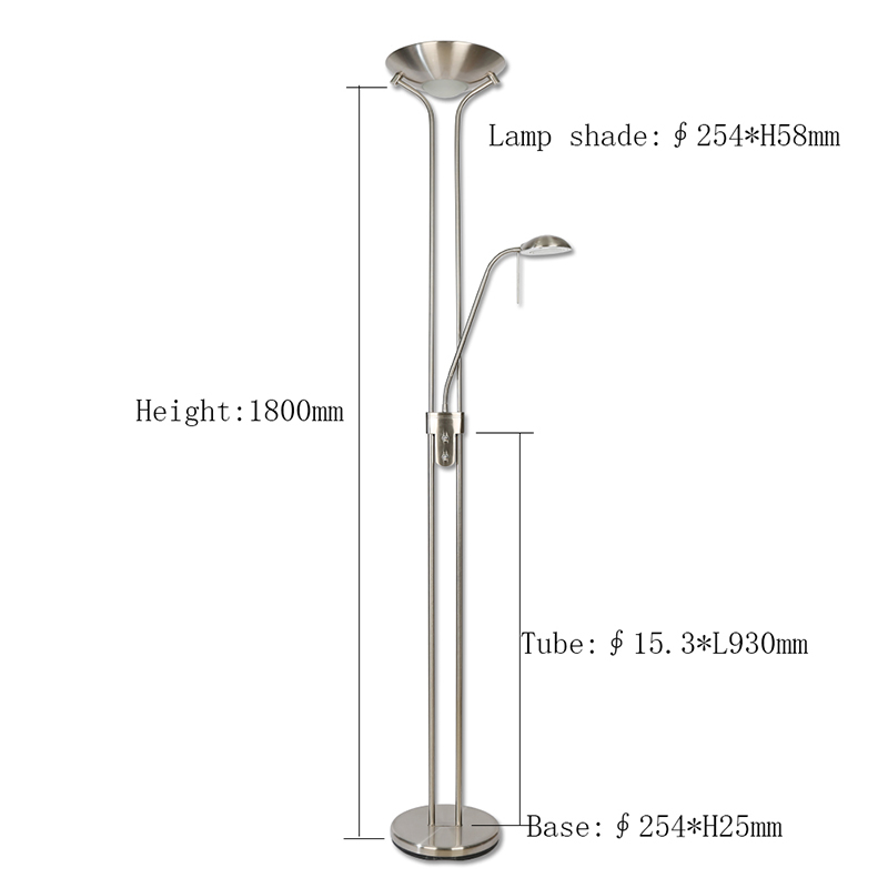 Europe Mother And Son Floor Lamp