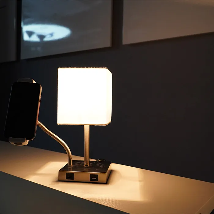 Lamp With Usb Charging Port