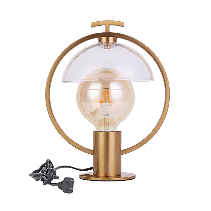Lehká luxusní stolní lampa