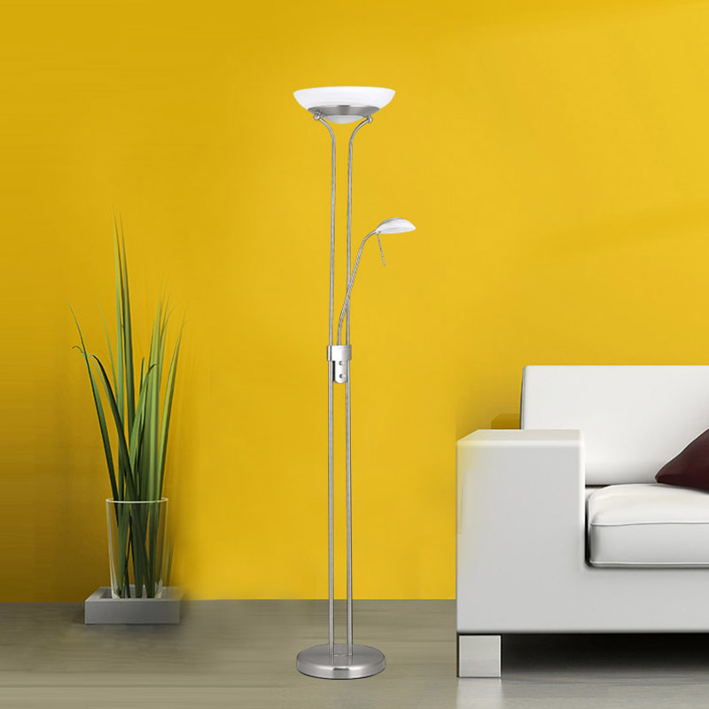 Marble Base Mother And Son Floor Lamp