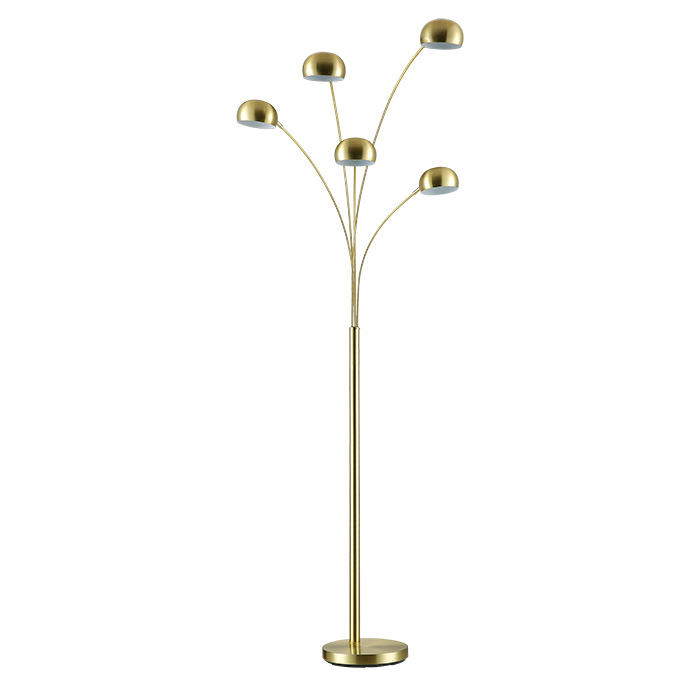 Modern With Touch Big Stand 5 Heads Floor Lamp
