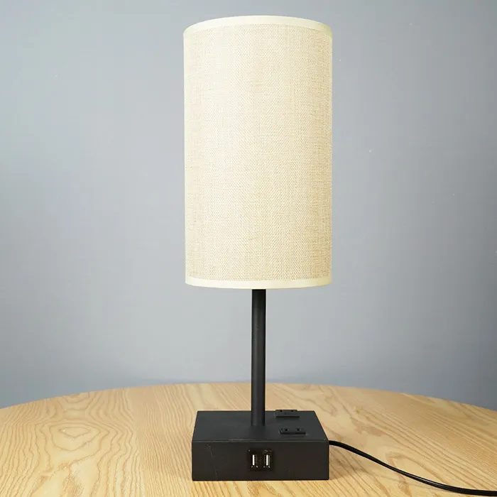 New Chinese Style Cloth Cover Table Lamp