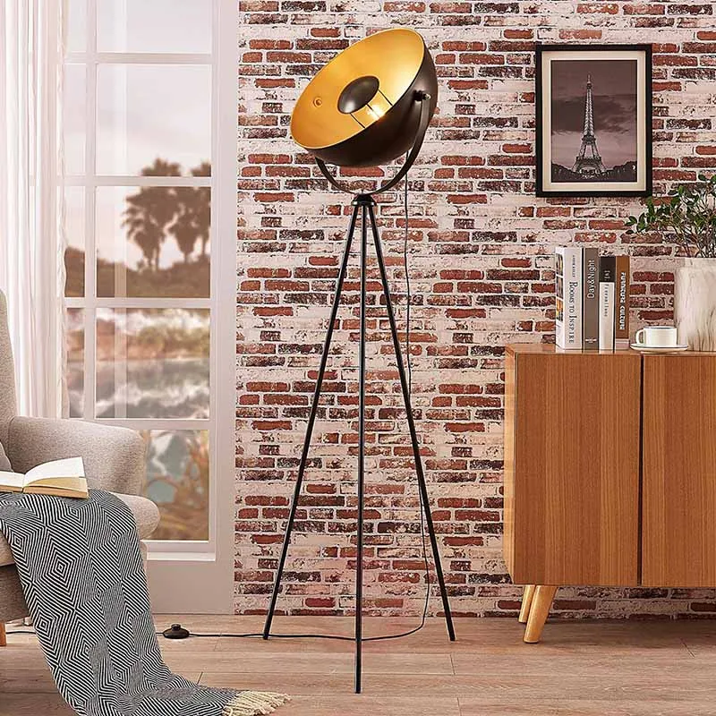 Semicircle Modern Tripod Stand Floor Lamp