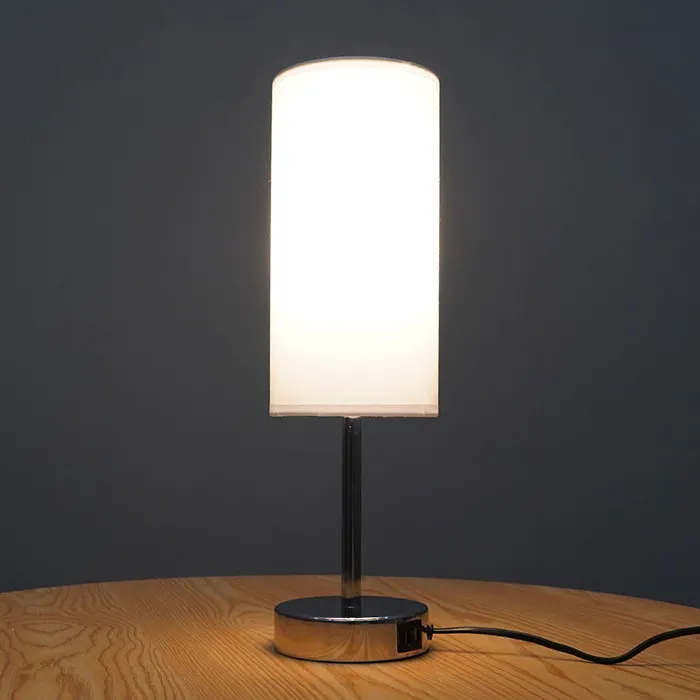 Table Lamp With A Simple Touch