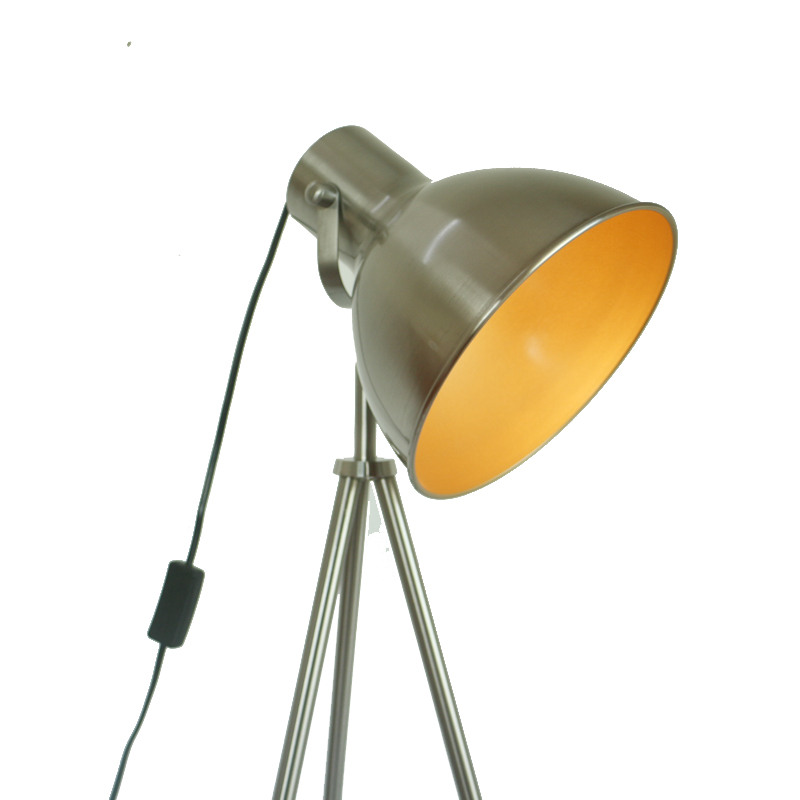 Vintage stojací lampa s výkyvným stativem