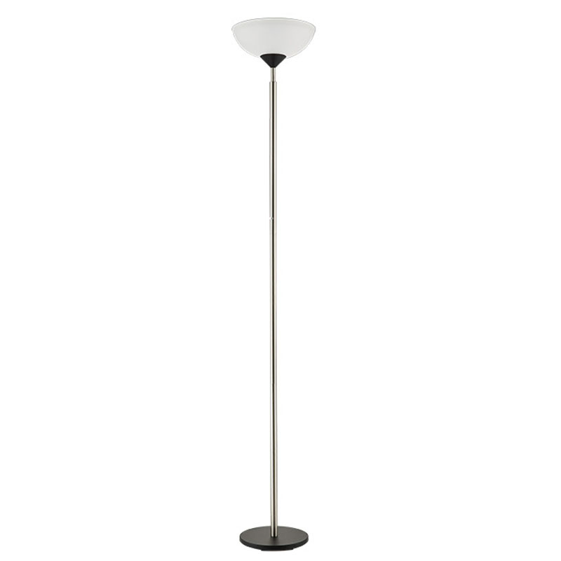 لامپ پلاستیکی سفید سایه چراغ کف تک قطبی
