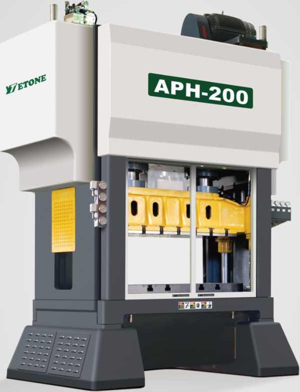 Main model characteristics of high speed punch press
