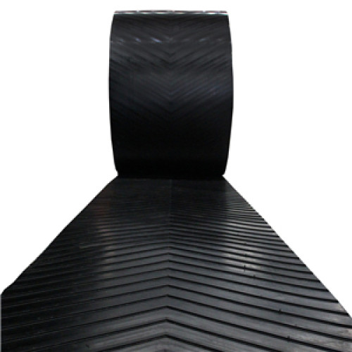 Abrasion Resistance Chevron Conveyor Belt Used In Aggregate Production - 3