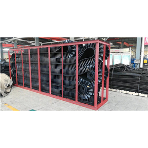 Corrugated Sidewall Conveyor Belt Used In Metro Project - 0