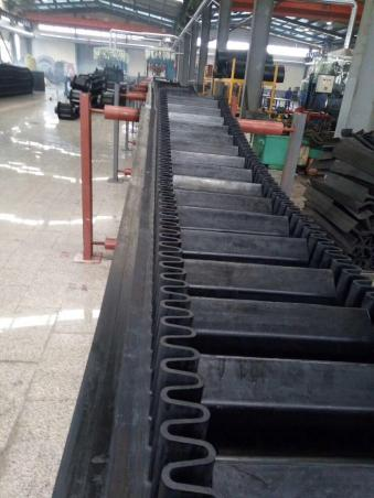 Sidewall conveyor belts