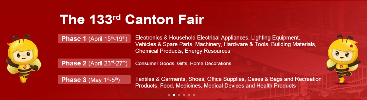 Invitation Of The 133rd Canton Fair From Winco