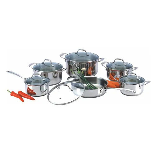 WA124003 12Pcs Cut edge cookware set