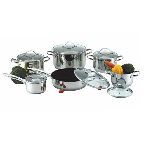 WA125401 12Pcs Cut edge cookware set