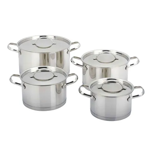 WD086601 8Pcs Straight Bottom cookware set