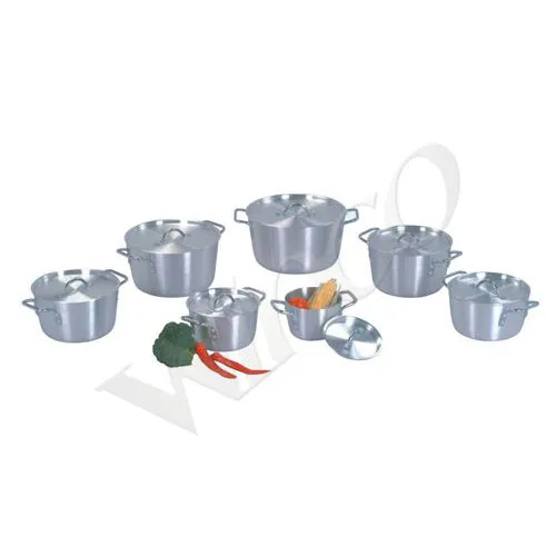 WY2216 7PCS ALUMINUM TILTED PAN SET