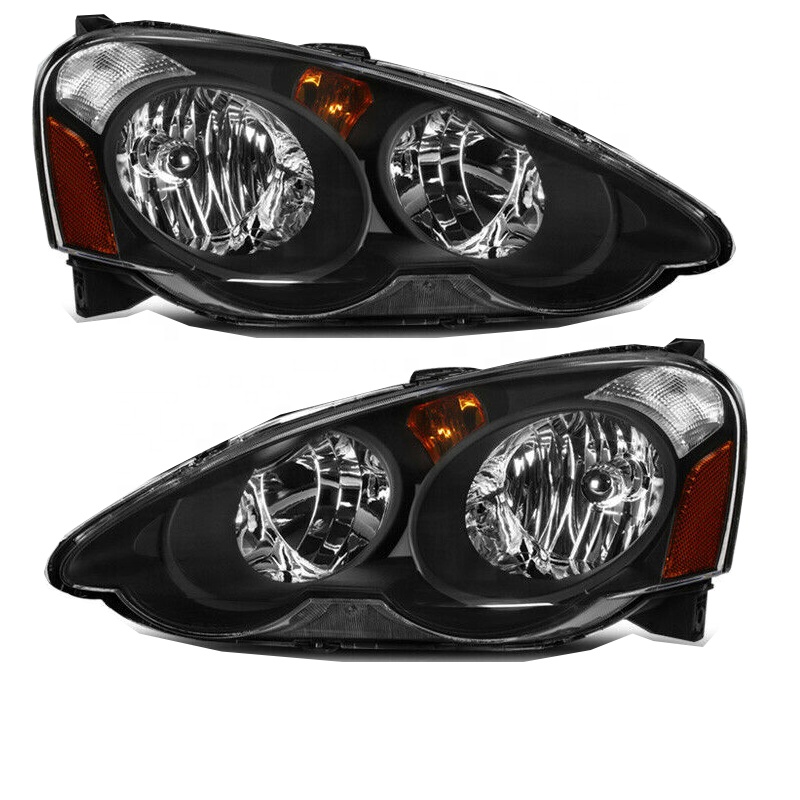 Acura black headlights
