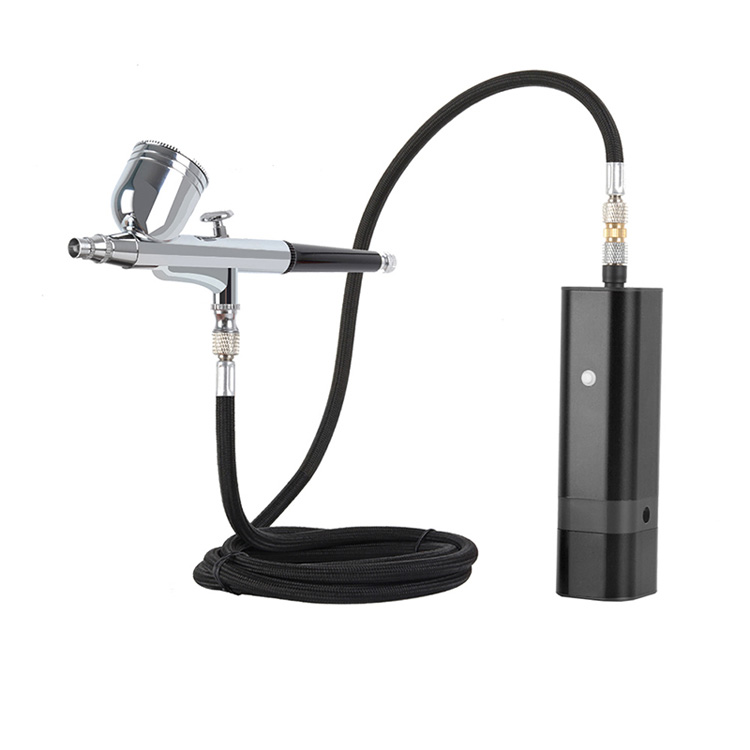 Automatic Airbrush Kit with Dual-Action Airbrush Gun Cordless