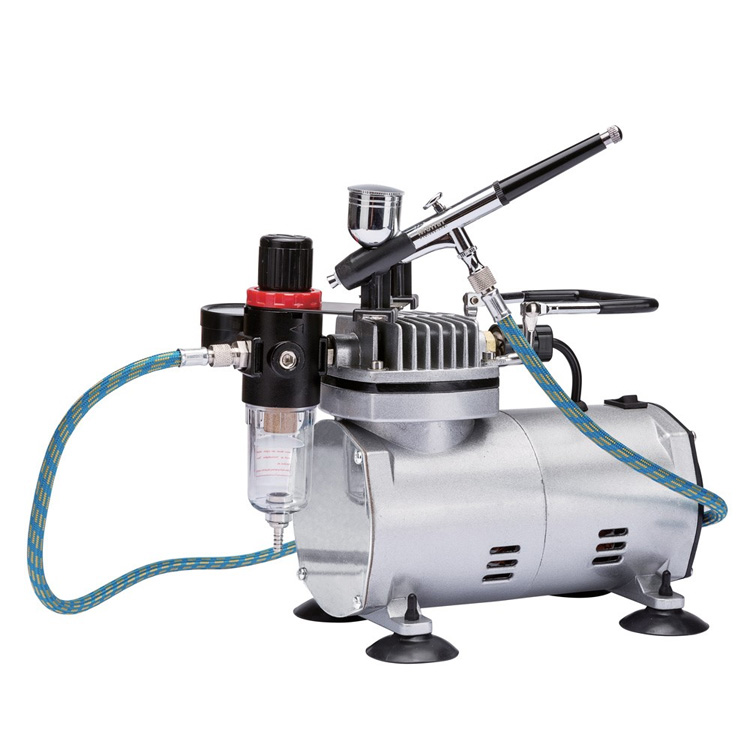 High PSI Air Compressor Corded Airbrush Kit