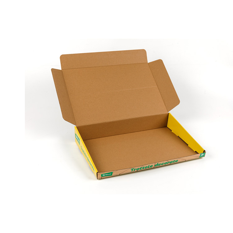 Wellpappen-Multifunktions-Papierbox – Anzeige und Aufbewahrung mit Steckverschluss