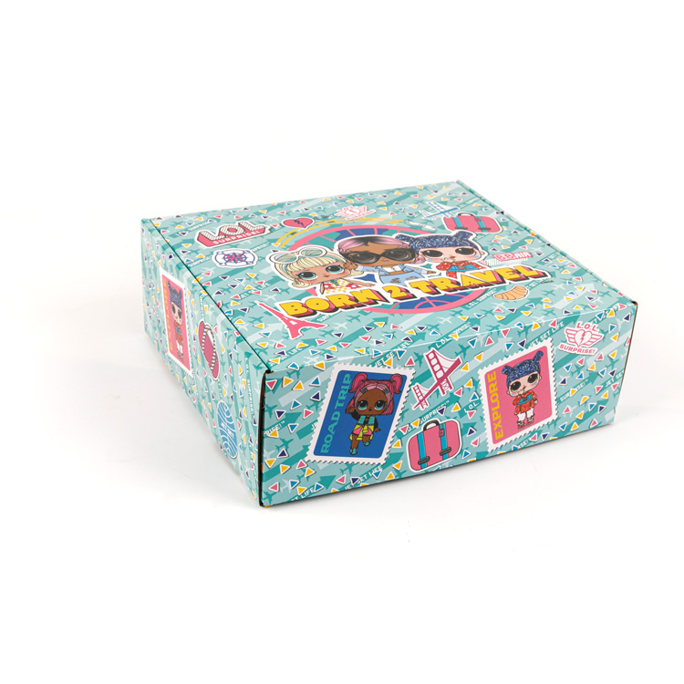 Гофрована коробка для іграшок LOL Blue