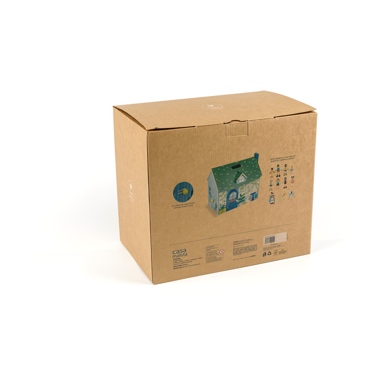 Wellpappe-Spielzeug-Papierbox von Portable House