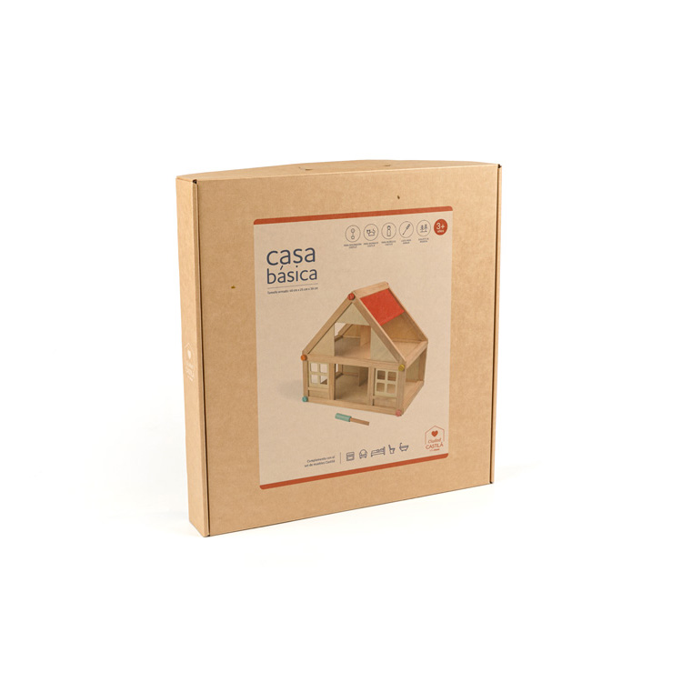 Wellpappe-Spielzeug-Papier-Box von Small House