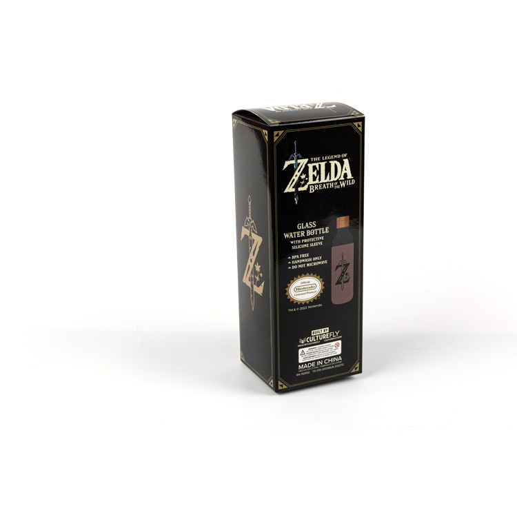 Papperslåda för kopp i tecknad serietryck Zelda