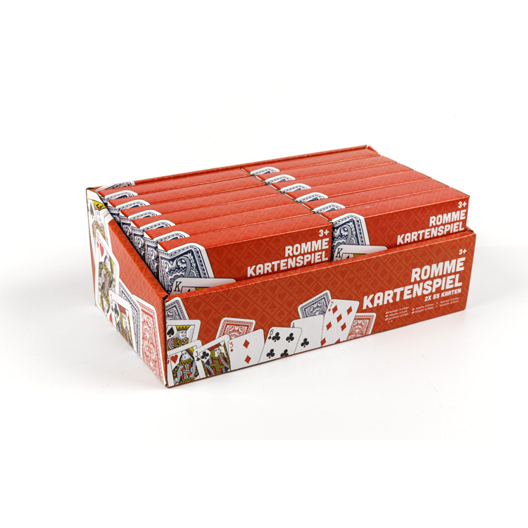Paper Box para sa Round Games - Card