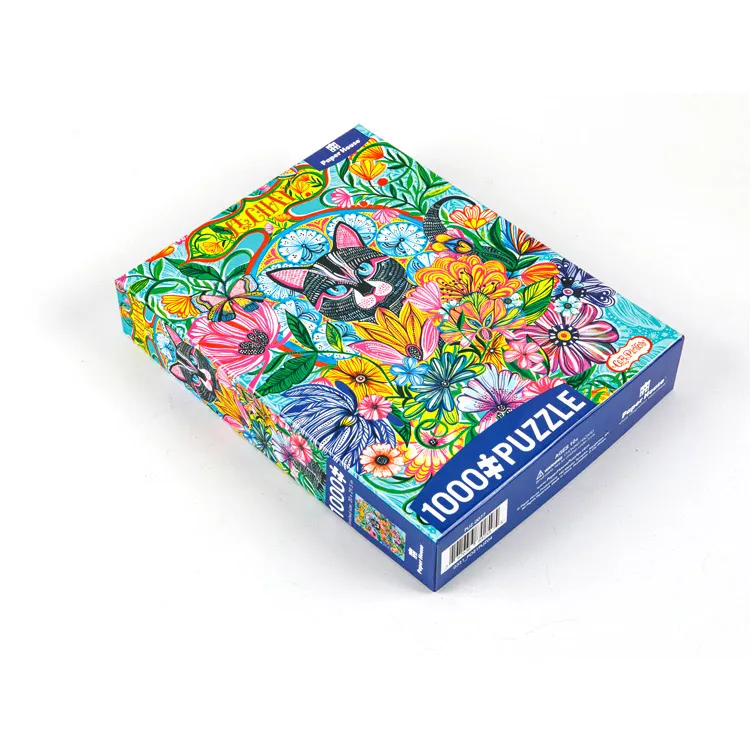 Puzal 1000PCS Flower Cat