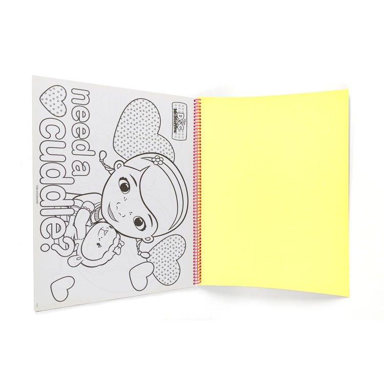Sketch Book- Top spiraalraamatu ülikond markeritega laps