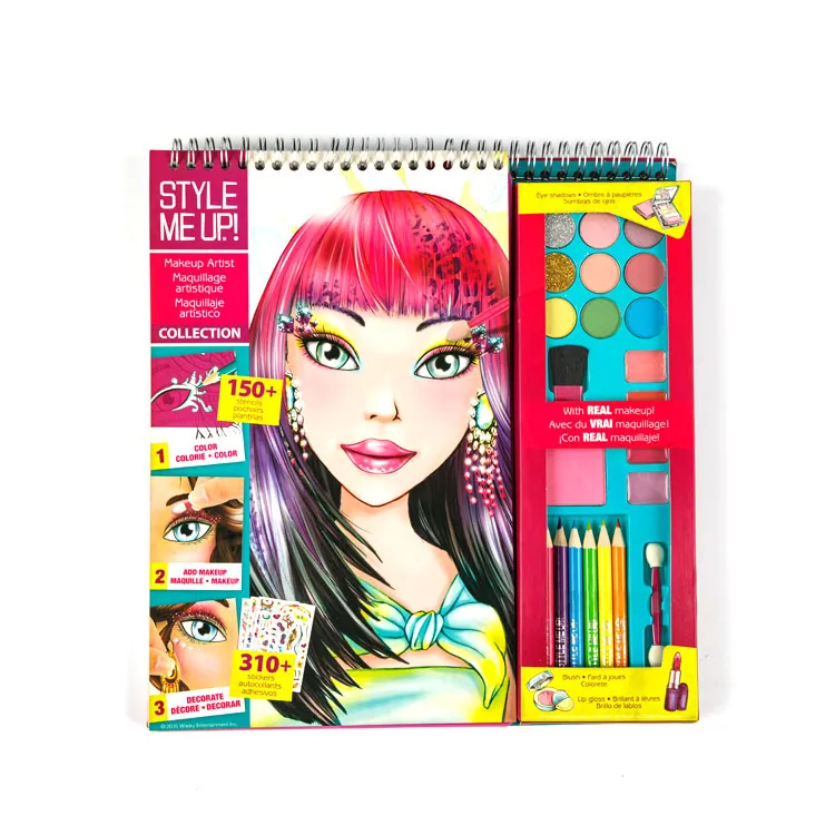 Sketch Book - Libro a spirale con Crayon Pad BG