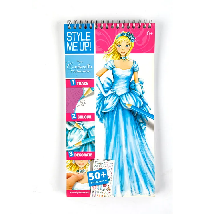 Sketch Book - Top Spiral Book Full Dress