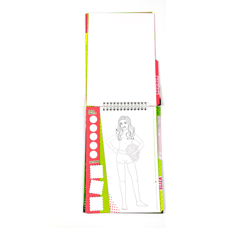 Sketch Book-Top spiraalraamatu roheline süsteem