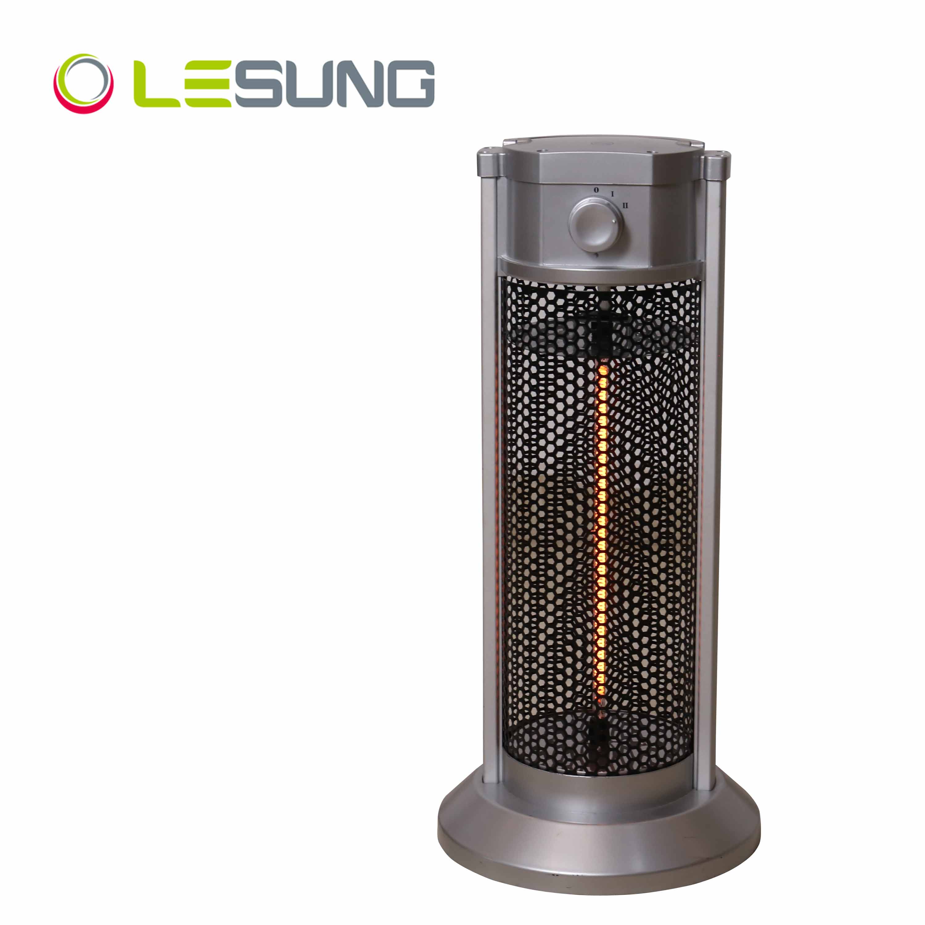 Cylindrical Freestanding Carbon Fiber Heater na may Handle