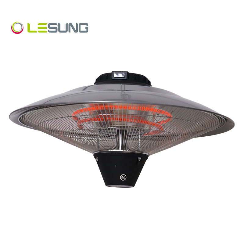 Mabilis na Pag-init ng Ceiling Hanging Infrared Patio Outdoor Garden Carbon Fiber Heater