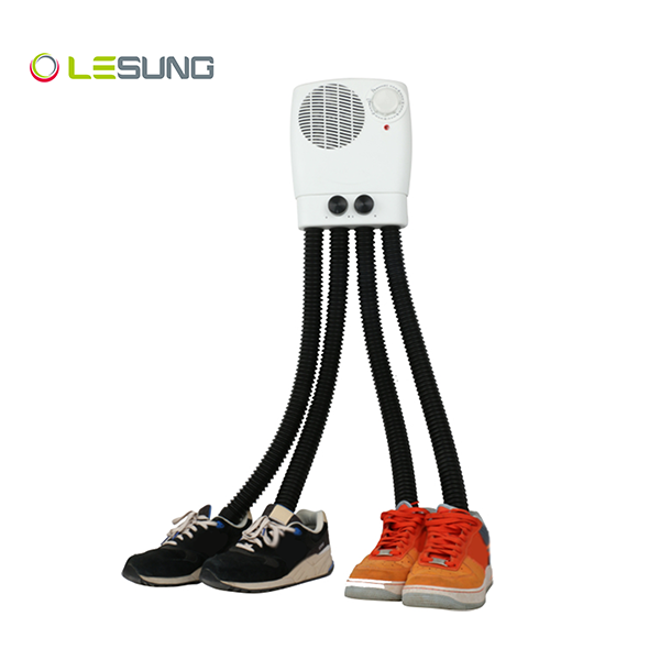 Пренослив електричен фен за чевли и багажници со 4 црева што се одвојуваат со тајмер
