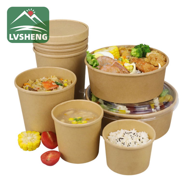 Disposable Soup Cup With Lids Make Your Lunch Easy To Package
