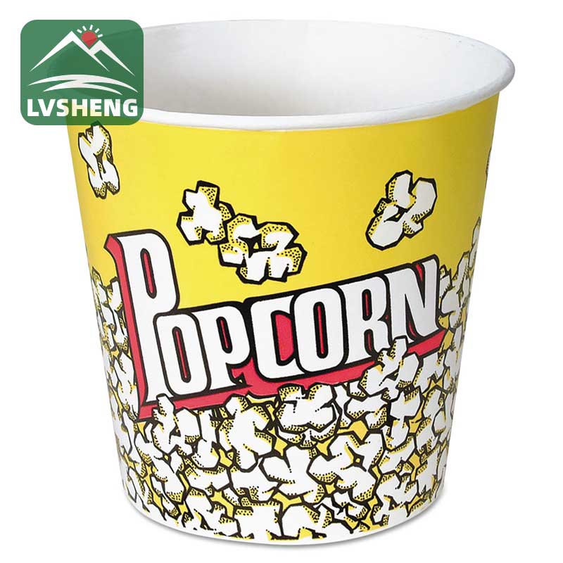 Disposable Paper Popcorn Buckets