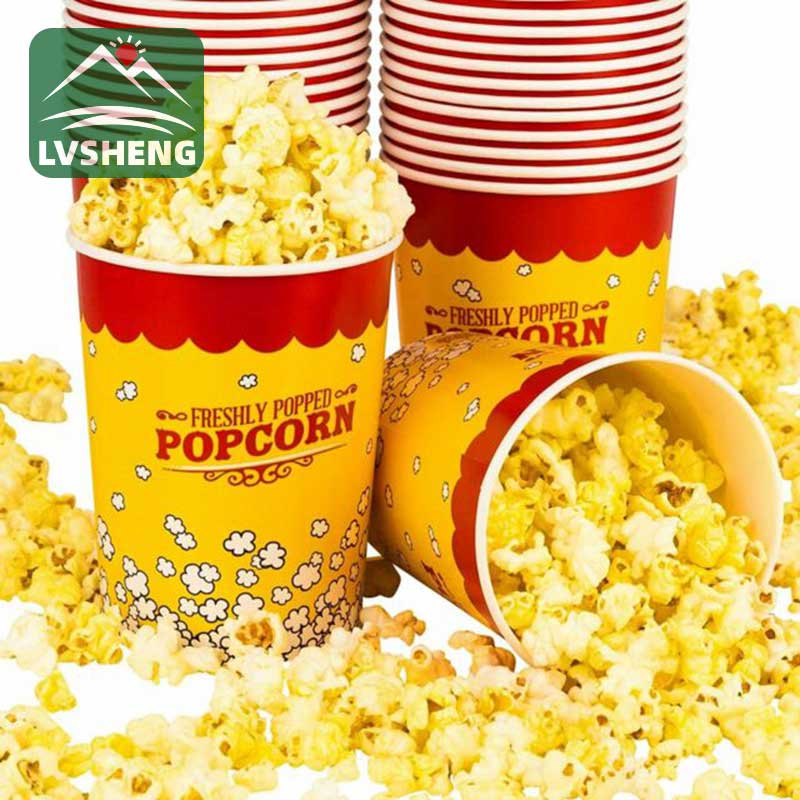 Disposable Popcorn Cup