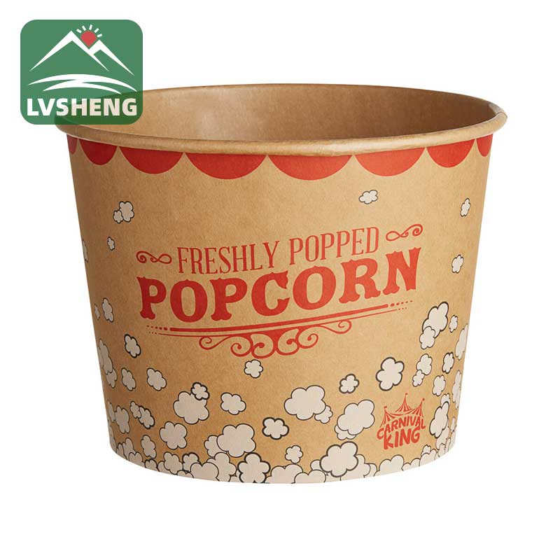 Custom Printed Popcorn Bucket