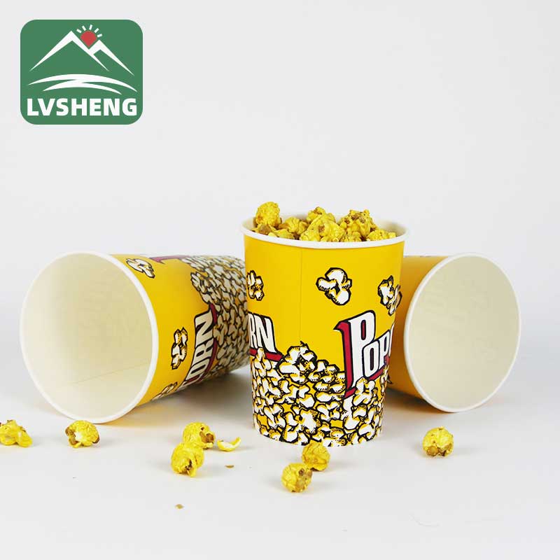 Disposable Popcorn Cup