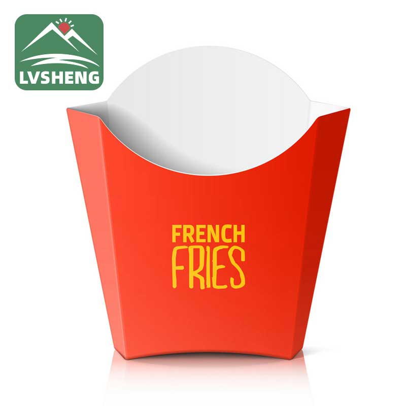 Box Packaging Fries French