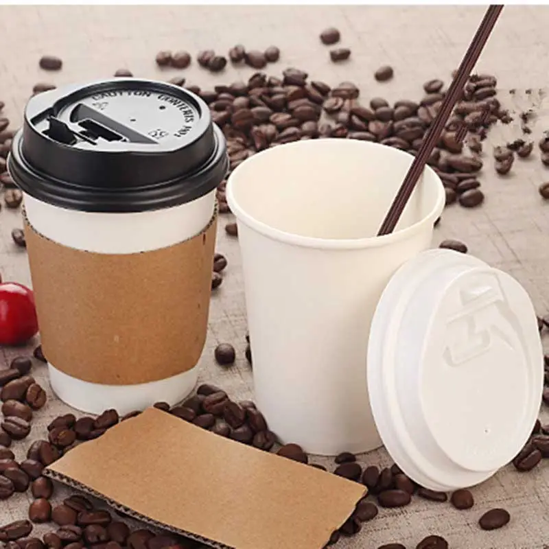 Coffee Paper Cup with Lid