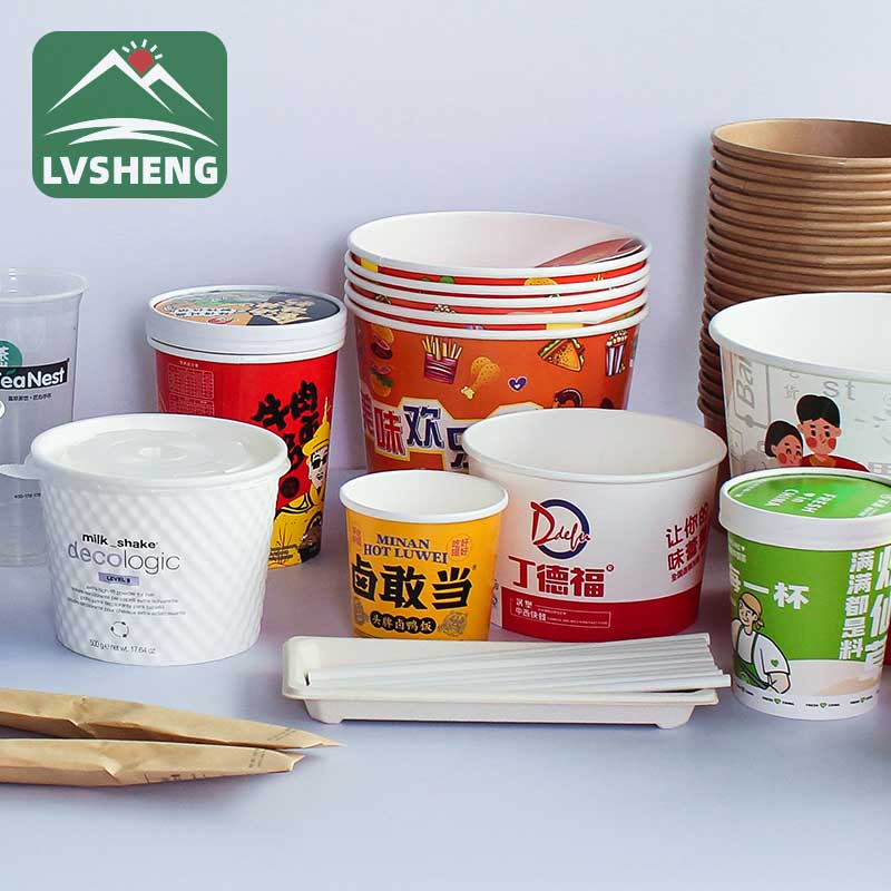 China Custom Disposable Bowl Disposable Paper Bowl manufacturers and ...