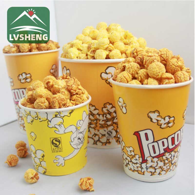 bọket Popcorn akwụkwọ enwere ike ịtụfu ya