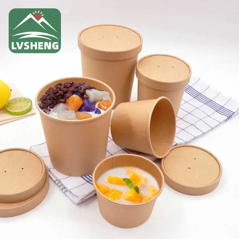 Disposable Soup Bowl With Lids