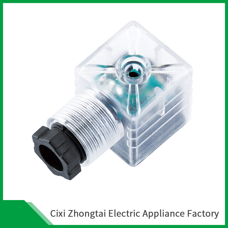 The introduction and application field of the DIN solenoid valve connector